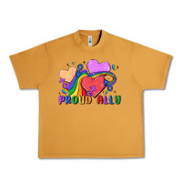 Peanut Butter proud ally Urban Heavy Tee - MaliasSmallBusiness