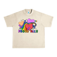 Sandshell proud ally Urban Heavy Tee - MaliasSmallBusiness