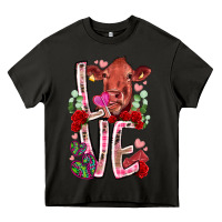 Asphalt love cow valentine Heavy Core Tee - RacoonDesign