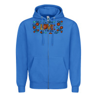 True Royal for the love of the game basketball Zipper Hoodie - Jasminsmagicworld
