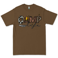 Cacao camp life Premium Tee - CowhideDigitalArt