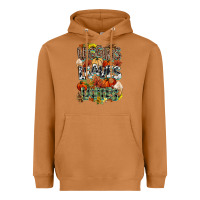 Meerkat Leaves lattes Fall pumpkin Heavyweight Hoodie - NancyCooperArtShop
