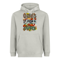 Moon Dust Leaves lattes Fall pumpkin Heavyweight Hoodie - NancyCooperArtShop