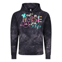 Cloud Black nurse life Vintage Hoodie - BarkalooDesign