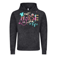 Vintage Black nurse life Vintage Hoodie - BarkalooDesign
