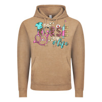 Vintage Coffee nurse life Vintage Hoodie - BarkalooDesign