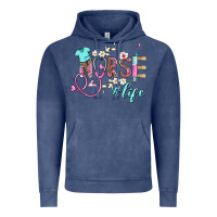 Vintage Denim nurse life Vintage Hoodie - BarkalooDesign