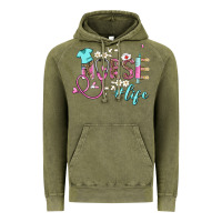 Vintage Olive nurse life Vintage Hoodie - BarkalooDesign