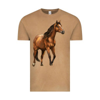 Vintage Camel Quarter Horse Vintage Tee - LillyAllenDesigns