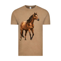 Vintage Coffee Quarter Horse Vintage Tee - LillyAllenDesigns
