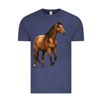 Vintage Denim Quarter Horse Vintage Tee - LillyAllenDesigns