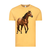 Vintage Mustard Quarter Horse Vintage Tee - LillyAllenDesigns