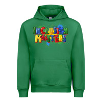 Emerald Inclusion matters Urban Hoodie - FaDigitalArtStudio