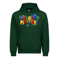 Forest Green Inclusion matters Urban Hoodie - FaDigitalArtStudio