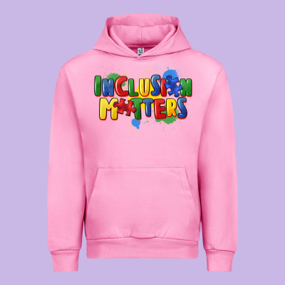 Inclusion Matters Urban Hoodie Designed By Fadigitalartstudio
