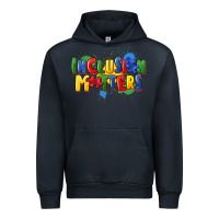 Navy Inclusion matters Urban Hoodie - FaDigitalArtStudio