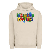 Pigment French Oak Inclusion matters Urban Hoodie - FaDigitalArtStudio