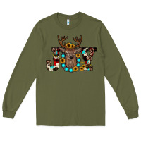 Army Green christmas joy Long Sleeve Tee - JahusDesignShop