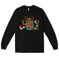 Black christmas joy Long Sleeve Tee - JahusDesignShop