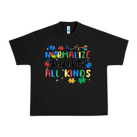 Black normalize minds of all kinds Urban Heavy Tee - MaliasSmallBusiness