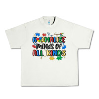 Pistachio normalize minds of all kinds Urban Heavy Tee - MaliasSmallBusiness