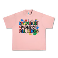 Salmon normalize minds of all kinds Urban Heavy Tee - MaliasSmallBusiness