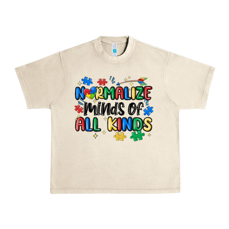 Normalize Minds Of All Kinds Urban Heavy Tee by MaliasSmallBusiness | Teevron