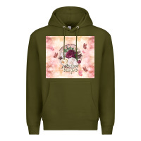 Army Green where flowers bloom so does hope Premium Hoodie - TumblerDesignByShophia