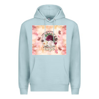 Blue Mist where flowers bloom so does hope Premium Hoodie - TumblerDesignByShophia