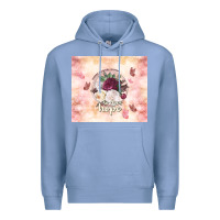 Colony Blue where flowers bloom so does hope Premium Hoodie - TumblerDesignByShophia