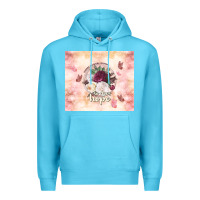 Ocean Blue where flowers bloom so does hope Premium Hoodie - TumblerDesignByShophia