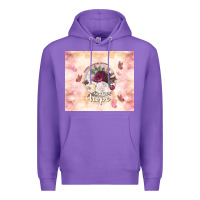 Purple where flowers bloom so does hope Premium Hoodie - TumblerDesignByShophia
