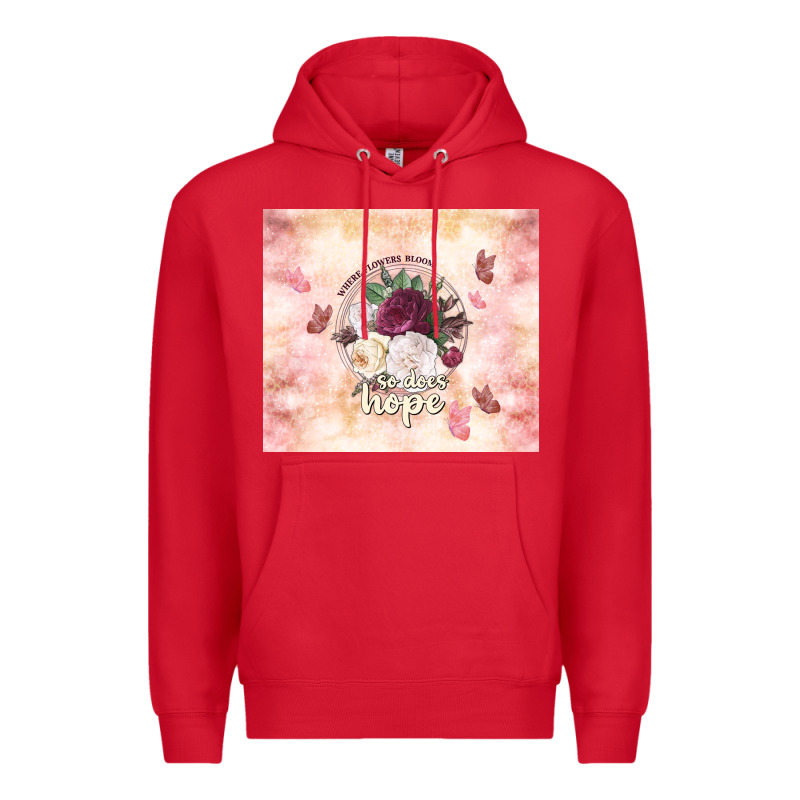 Where Flowers Bloom So Does Hope Premium Hoodie by TumblerDesignByShophia | Teevron