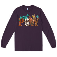 Plum just pray Long Sleeve Tee - NancyCooperArtShop