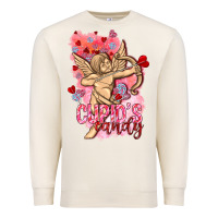 Sandshell Cupids candy with candies Valentine's Day Premium Sweatshirt - HowdyJamesFarm