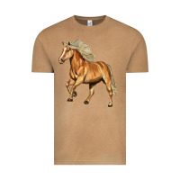 Vintage Camel Haflinger Horse Vintage Tee - LillyAllenDesigns