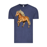 Vintage Denim Haflinger Horse Vintage Tee - LillyAllenDesigns