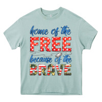 Arona home of the free because of the brave Heavy Core Tee - HRA Design Shop