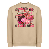 Mushroom concha see te amo  i love you Heavyweight Sweatshirt - MaliasSmallBusiness