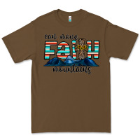 Cacao can move faith mountains Premium Tee - CowhideDigitalArt