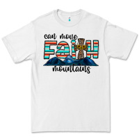 White can move faith mountains Premium Tee - CowhideDigitalArt