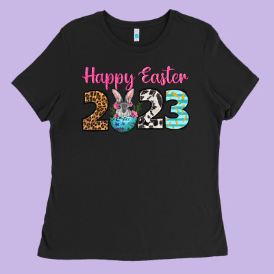 Happy Easter 2023 Easter Day Ladies Tee Designed By Neo Western