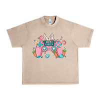 French Oak happy easter Urban Heavy Tee - MaliasSmallBusiness