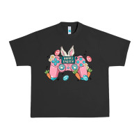 Pigment Black happy easter Urban Heavy Tee - MaliasSmallBusiness