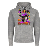 Cloud Rock sweet and spooky halloween cow Vintage Hoodie - Jasminsmagicworld