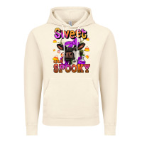 Vintage Artic sweet and spooky halloween cow Vintage Hoodie - Jasminsmagicworld