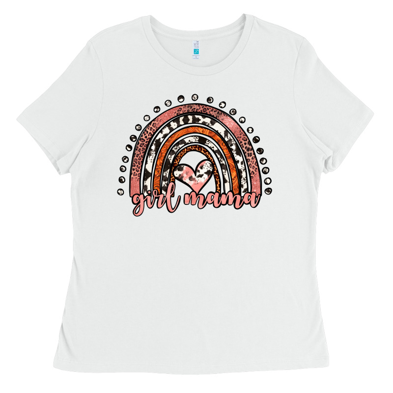 Girl Mama Western Leopard Rainbow Ladies Tee by JahusDesignShop | Teevron