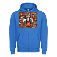 True Royal Christmas baby cow hot cocoa Zipper Hoodie - Jasminsmagicworld