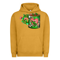 Pigment Peanut Butter Cactus Coffee cup Urban Hoodie - FaDigitalArtStudio
