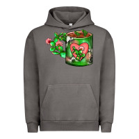 Pigment Tornado Cactus Coffee cup Urban Hoodie - FaDigitalArtStudio